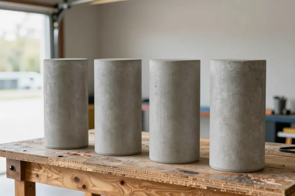 What's the minimum PSI for residential load-bearing concrete?