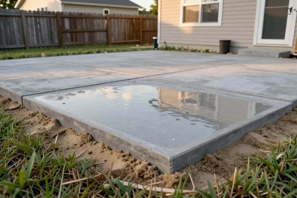 Concrete should stay moist-cured for at least ___ days.