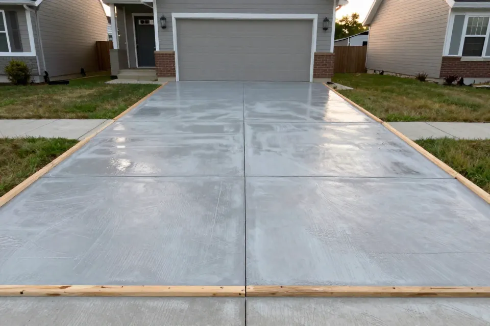 What's the standard PSI for a home driveway?