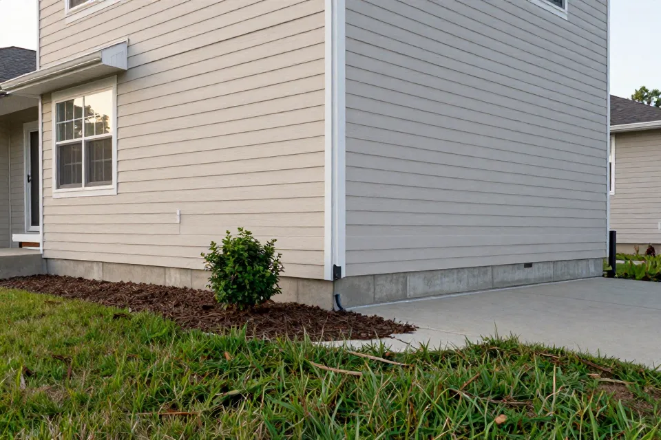 If one corner of your house foundation drops, it most likely signals: