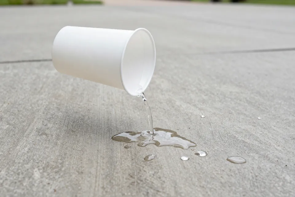 To test if your sealer still works, sprinkle water on it. If water beads up: