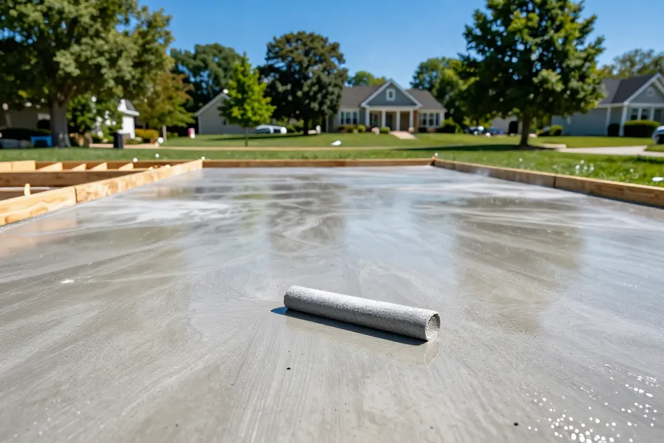 Concrete poured in hot summer weather needs what kind of curing?