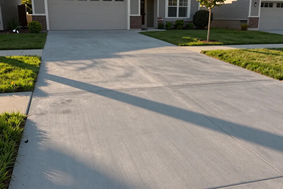 How long until you can drive on new concrete?