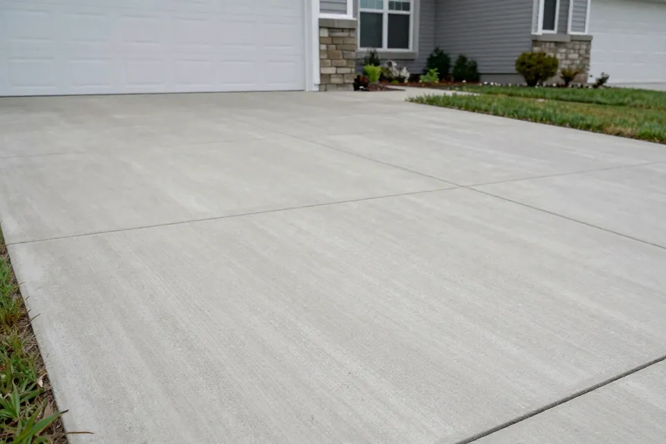 Which driveway task is usually safe and reasonable for a homeowner to DIY?
