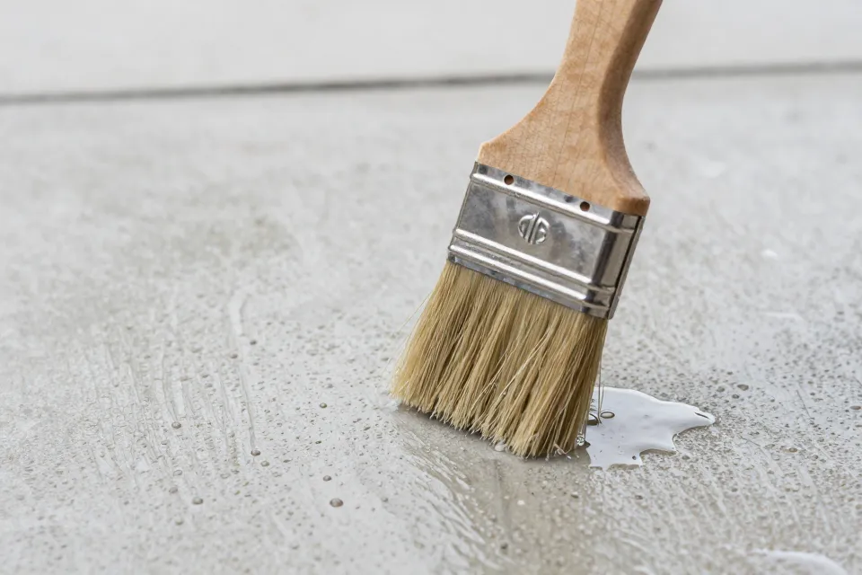 What happens if you apply sealer while the concrete is still wet?