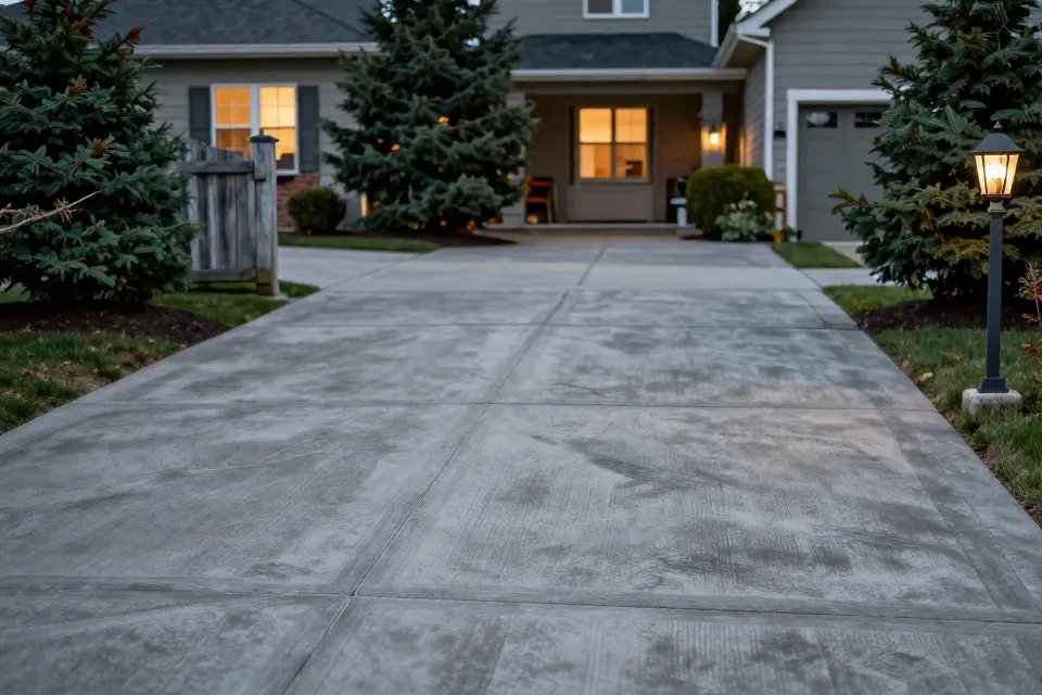 What single habit most extends the life of a concrete driveway?